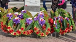 Remembrance Day Wreaths in Merritt